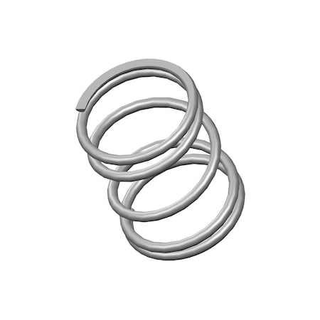 Approved Vendor Compression Spring, O=1.296, L= 1.63, W= .105 G609966087